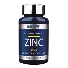 ZINC 25 MG 100 TABLETAS - SCITEC NUTRITION