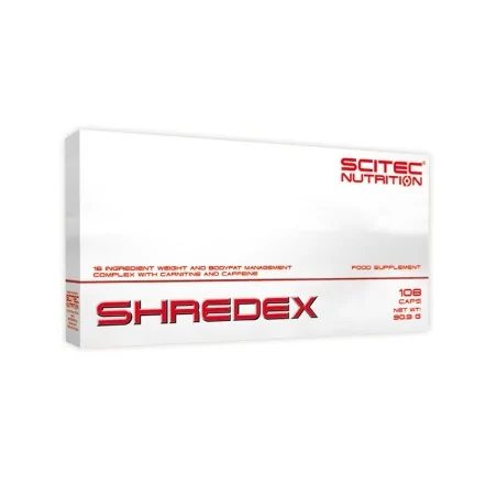 SHREDEX 108 CAPS - SCITEC NUTRITION