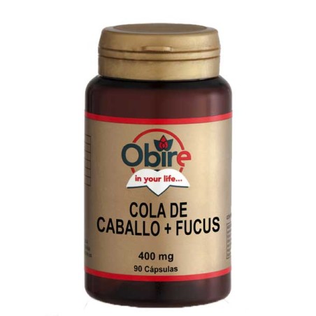 COLA DE CABALLO + FUCUS 400 MG 90 CAPS - OBIRE