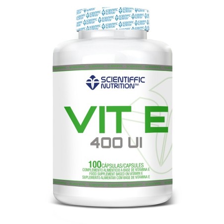 VIT E 400 UI 100 CAPSULAS - SCIENTIFFIC NUTRITION