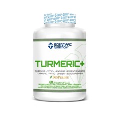 TURMERIC + 60 CAPSULAS - SCIENTIFFIC NUTRITION