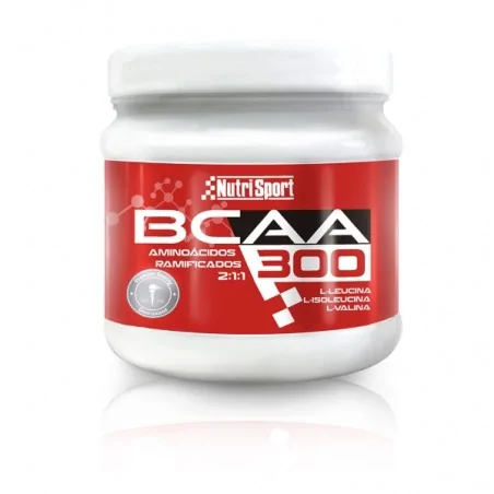 BCAA 300 AMINOACIDOS RAMIFICADOS 2:1:1 300 G - NUTRISPORT