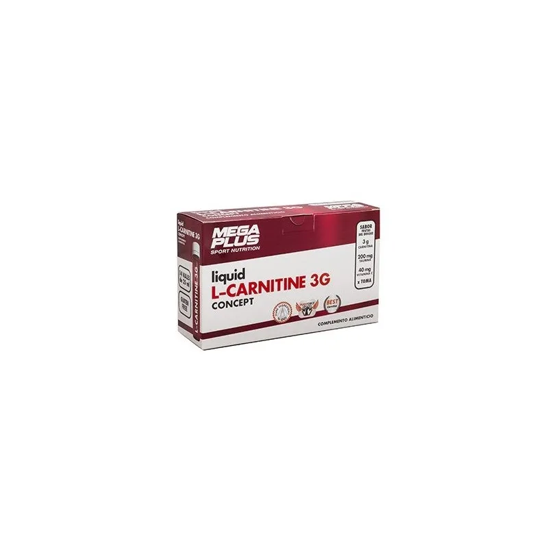 LIQUID L-CARNITINE 3G CONCEPT 14 VIALES - MEGAPLUS LIQUID L-CARNITINE 3G CONCEPT 14 VIALES - MEGAPLUS