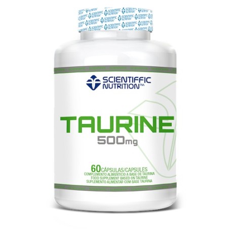 TAURINE 500 MG 60 CAPSULAS - SCIENTIFFIC NUTRITION