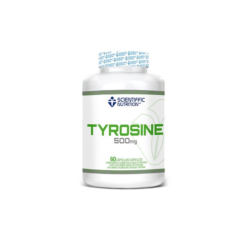 TYROSINE 500 MG 60 CAPSULAS - SCIENTIFFIC NUTRITION