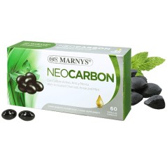 NEOCARBON CARBON ACTIVO ANIS Y MENTA 60 CAPS - MARNYS SPORT