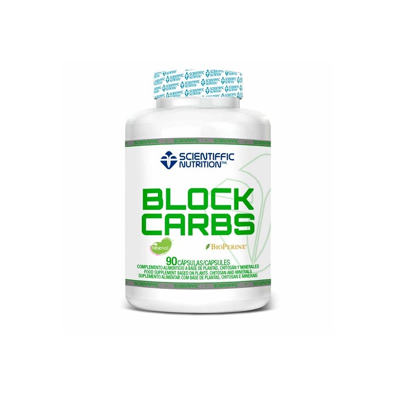 BLOCK CARBS 90 CAPSULAS - SCIENTIFFIC NUTRITION