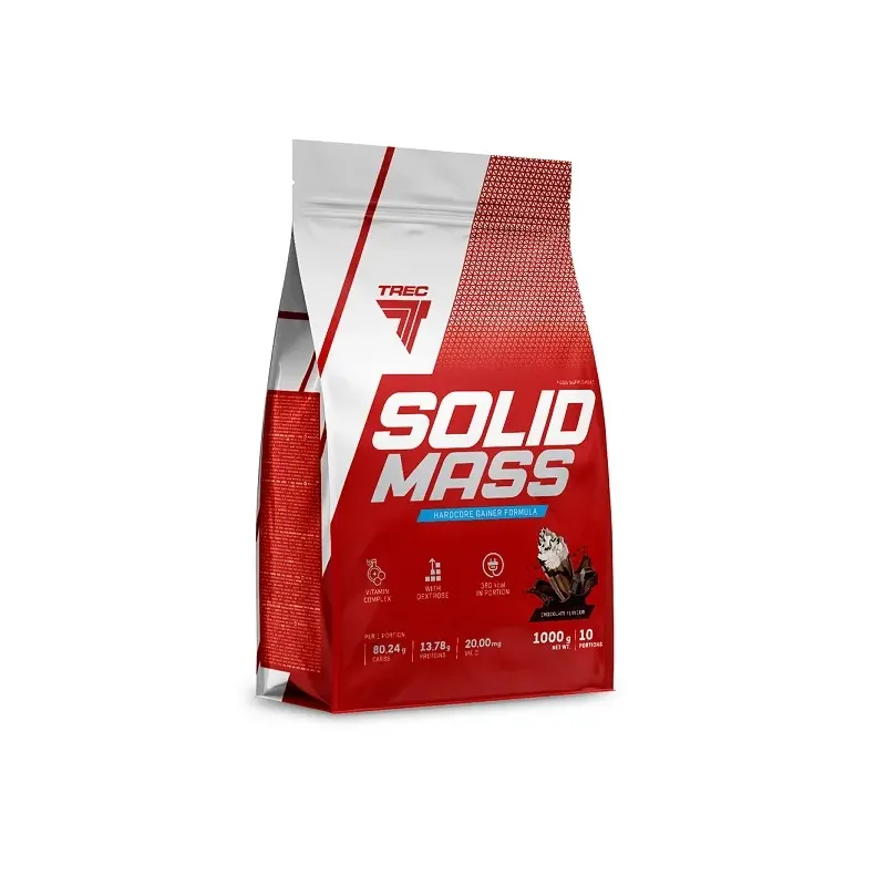 SOLID MASS HARDCORE GAINER FORMULA 1000 G - TREC NUTRITION SOLID MASS HARDCORE GAINER FORMULA 1000 G - TREC NUTRITION