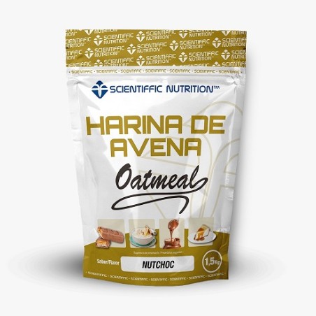 HARINA DE AVENA OATMEAL 1.5 KG - SCIENTIFFIC NUTRITION