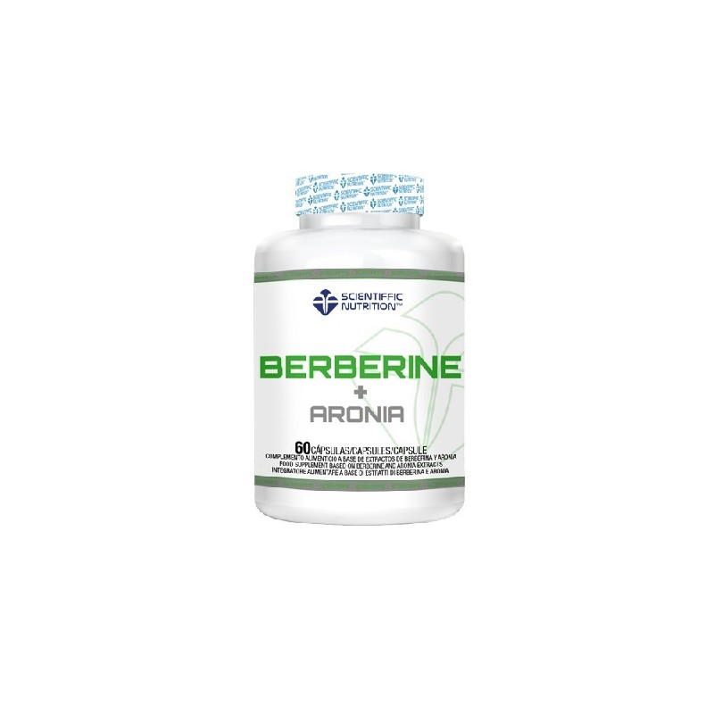 BERBERINE + ARONIA 60 CAPSULAS - SCIENTIFFIC NUTRITION
