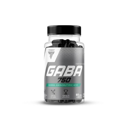 GABA 750 60 CAPSULAS - TREC NUTRITION
