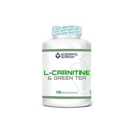 L-CARNITINE & GREEN TEA 100 CAPSULAS - SCIENTIFFIC NUTRITION