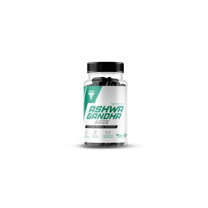 ASHWAGANDHA MAX 60 CAPSULAS - TREC NUTRITION ASHWAGANDHA MAX 60 CAPSULAS - TREC NUTRITION