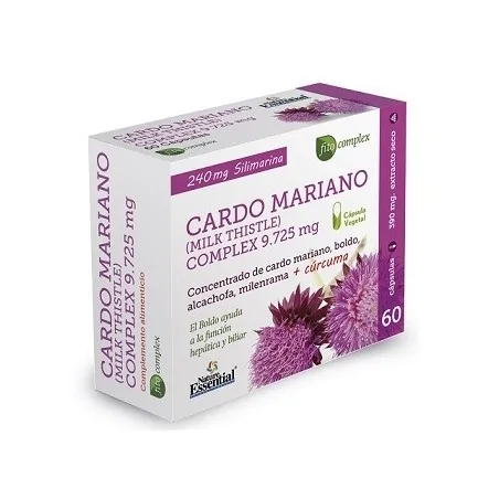 CARDO MARIANO COMPLEX 9725 MG 60 CAPS - NATURE ESSENTIAL