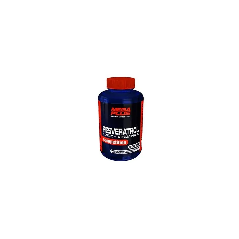 RESVERATROL ZINC VITAMINA C COMPETITION 60 CAPSULAS - MEGAPLUS RESVERATROL ZINC VITAMINA C COMPETITION 60 CAPSULAS - MEGAPLUS