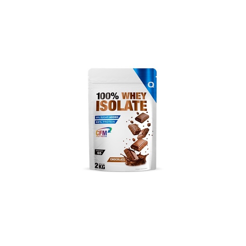 PROTEINA 100% WHEY ISOLATE 2 KG - QUAMTRAX