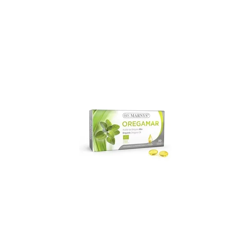 OREGAMAR ACEITE DE OREGANO BIO ORGANIC 30 CAPSULAS - MARNYS OREGAMAR ACEITE DE OREGANO BIO ORGANIC 30 CAPSULAS - MARNYS