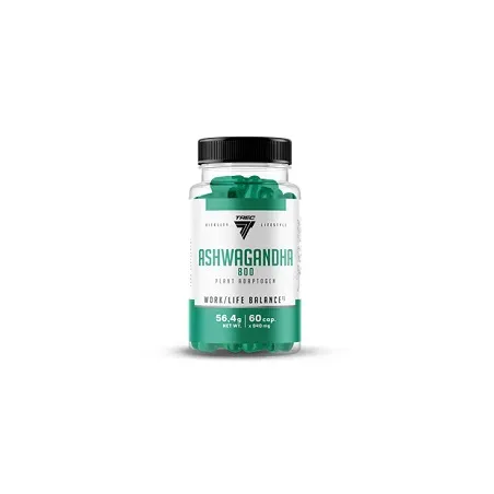 ASHWAGANDHA 800 PLANT ADAPTOGEN 60 CAPSULAS - TREC NUTRITION