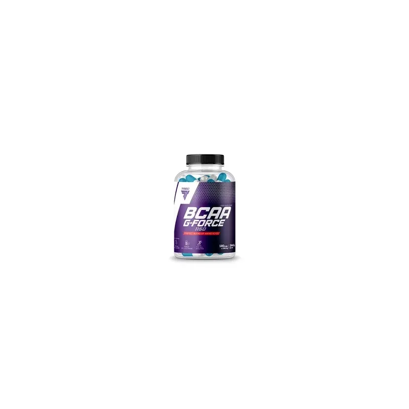 BCAA G-FORCE 1150 BCAA Y GLUTAMINA 180 CAPSULAS - TREC NUTRITION BCAA G-FORCE 1150 BCAA Y GLUTAMINA 180 CAPSULAS - TREC NUTRITION