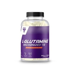 L-GLUTAMINE MICRONIZED T6 240 CAP - TREC NUTRITION