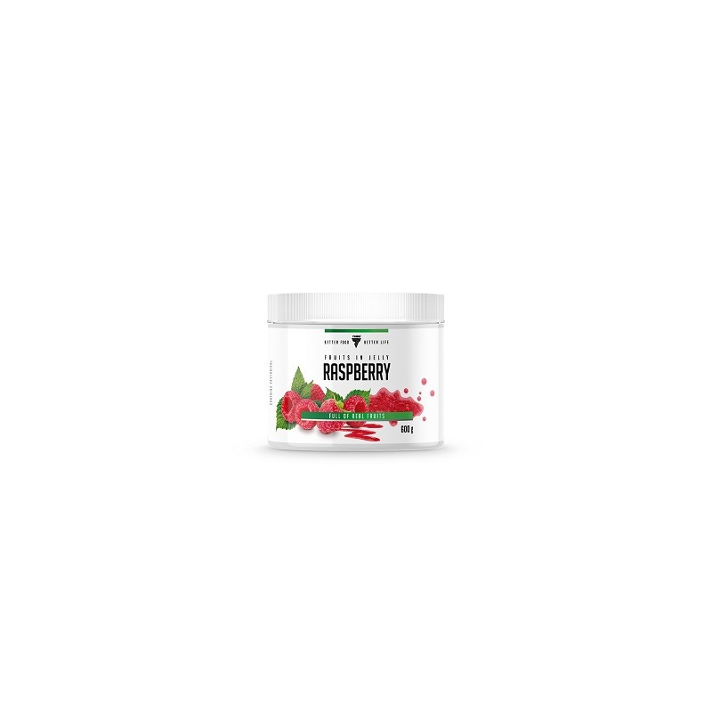 FRUITS IN JELLY RASPBERRY 600 GRS - TREC NUTRITION