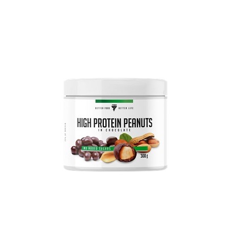HIGH PROTEIN PEANUTS IN CHOCOLATE 300 G - TREC NUTRITION