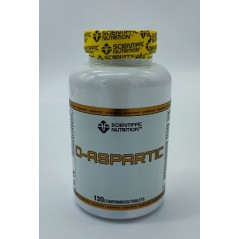 D-ASPARTIC 120 COMPRIMIDOS - SCIENTIFFIC NUTRITION