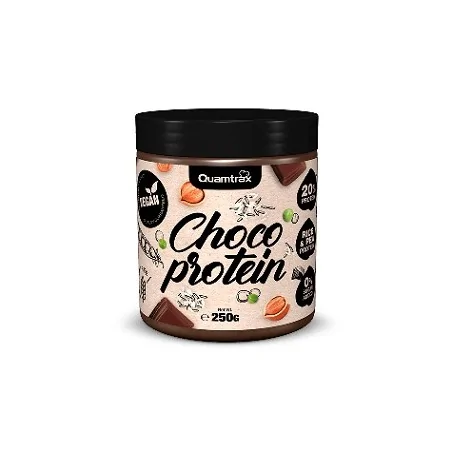 VEGAN CHOCO PROTEIN 250 GRS - QUAMTRAX GOURMET