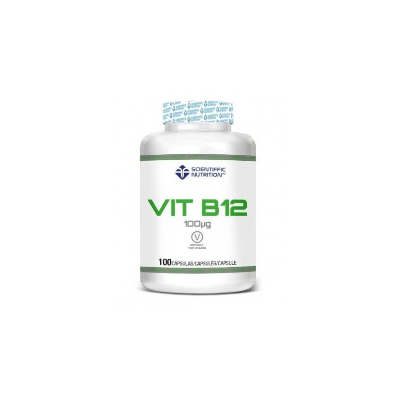 VIT B12 100 CAPSULAS - SCIENTIFIC NUTRITION