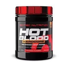 HOT BLOOD HARDCORE PRE-WORKOUT 375 G - SCITEC NUTRITION