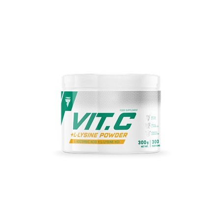 VIT C + LYSINE POWDER 300 G - TREC NUTRITION