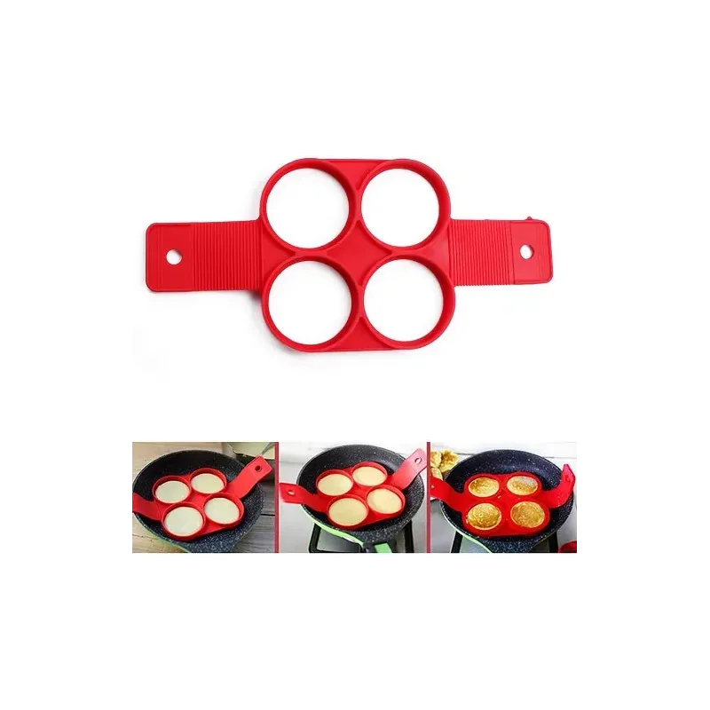 MOLDE PARA TORTITAS DE SILICONA ANTIADHERENTE - NATURFACTORY SPORT MOLDE PARA TORTITAS DE SILICONA ANTIADHERENTE - NATURFACTORY SPORT