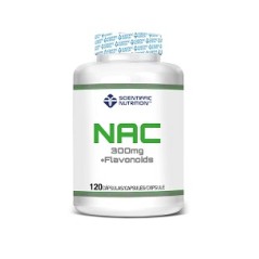 NAC 300 MG+FLAVONOIDS 120 CAPSULAS - SCIENTIFFIC NUTRITION