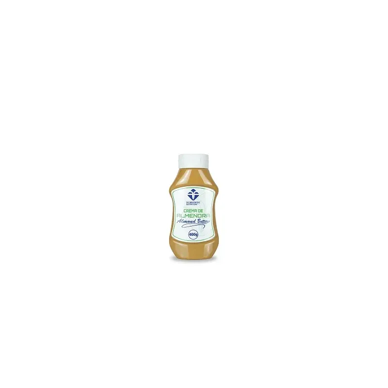 CREMA DE ALMENDRA 400 G - SCIENTIFFIC NUTRITION CREMA DE ALMENDRA 400 G - SCIENTIFFIC NUTRITION