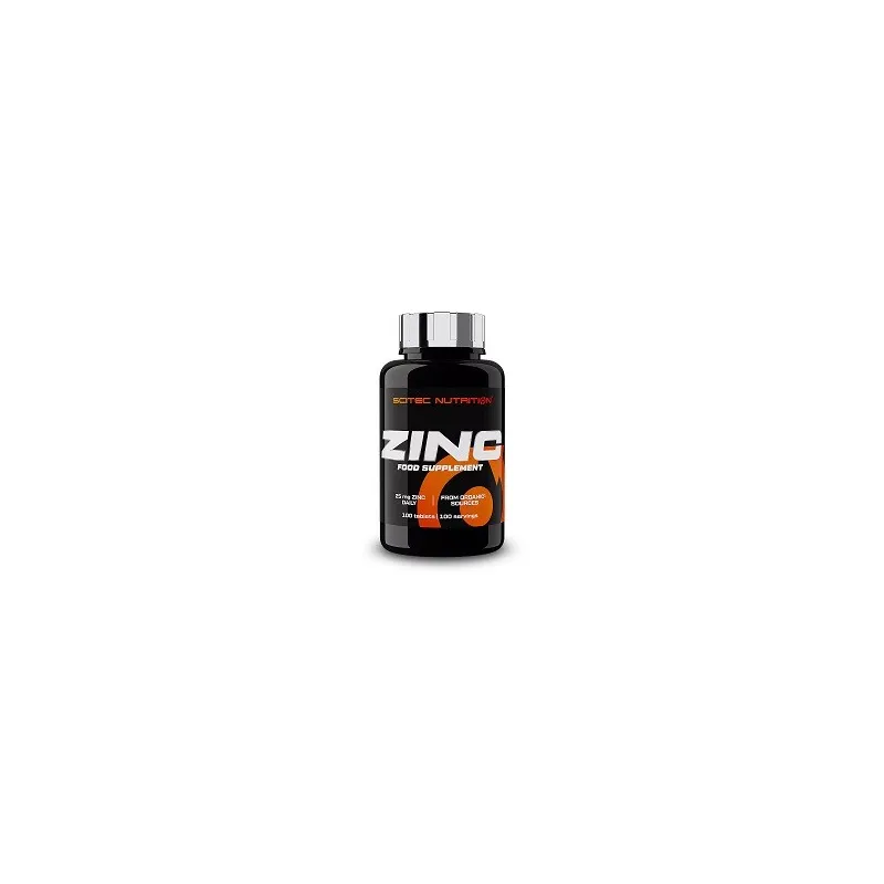 ZINC 25 MG 100 TABLETAS - SCITEC NUTRITION ZINC 25 MG 100 TABLETAS - SCITEC NUTRITION