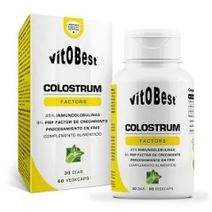 COLOSTRUM FACTORS 60 VEGECAPS - VITOBEST