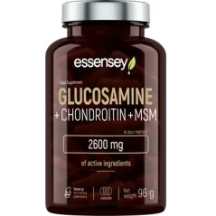 GLUCOSAMINE + CHONDROITIN + MSM 120 CAPSULAS - ESSENSEY