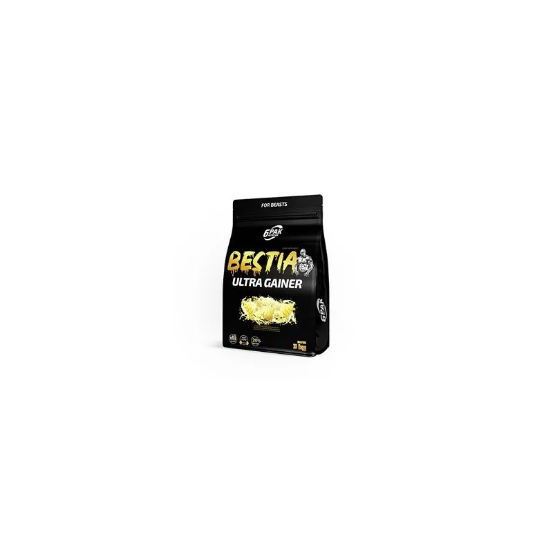 BESTIA ULTRA GAINER 3 KG - 6PAK NUTRITION BESTIA ULTRA GAINER 3 KG - 6PAK NUTRITION