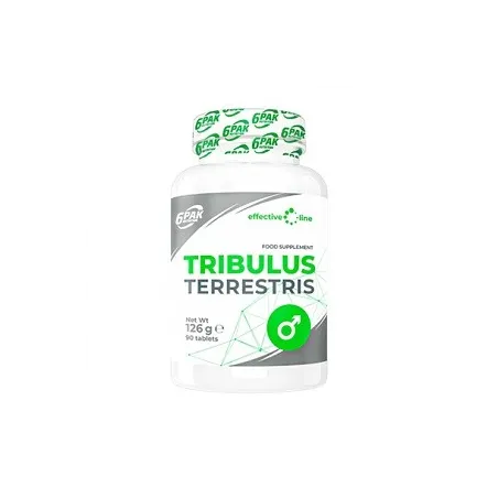 TRIBULUS TERRESTRIS 90 CAPSULAS - 6PAK NUTRITION