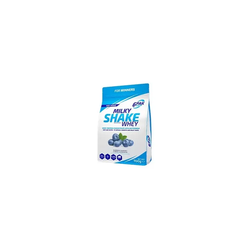MILKY SHAKE WHEY PROTEIN CONCENTRATE 700 G - 6PAK NUTRITION MILKY SHAKE WHEY PROTEIN CONCENTRATE 700 G - 6PAK NUTRITION