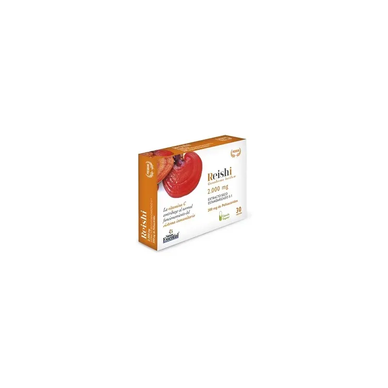 REISHI GANODERMA LUCIDUM 2000 MG 30 CAPSULAS - NATURE ESSENTIAL REISHI GANODERMA LUCIDUM 2000 MG 30 CAPSULAS - NATURE ESSENTIAL