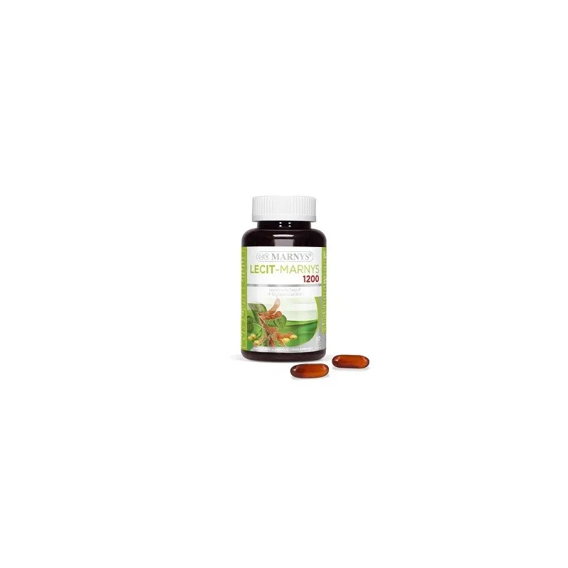 LECIT-MARNYS 1200 LECITINA DE SOJA 60 CAPSULAS - MARNYS LECIT-MARNYS 1200 LECITINA DE SOJA 60 CAPSULAS - MARNYS