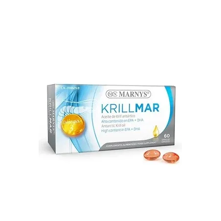 KRILLMAR ACEITE DE KRILL ANTARTICO 60 CAPSULAS - MARNYS