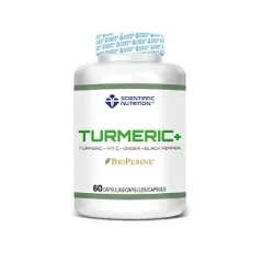 TURMERIC + 60 CAPSULAS - SCIENTIFFIC NUTRITION