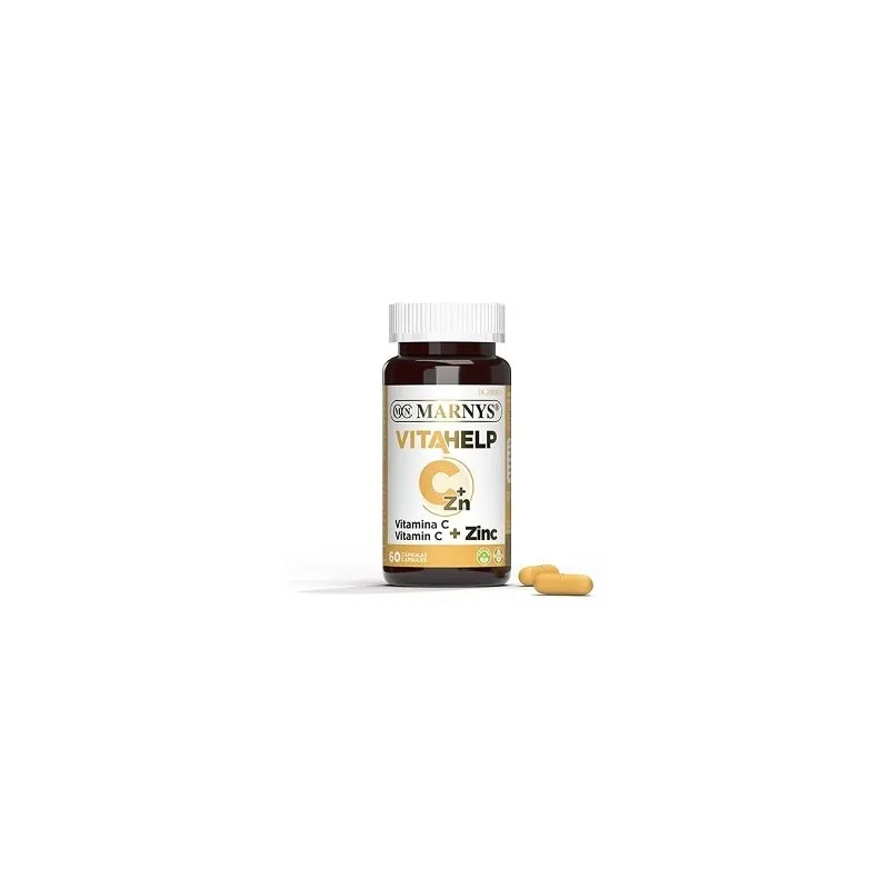 VITAHELP VITAMINA C + ZINC 60 CAPSULAS - MARNYS VITAHELP VITAMINA C + ZINC 60 CAPSULAS - MARNYS