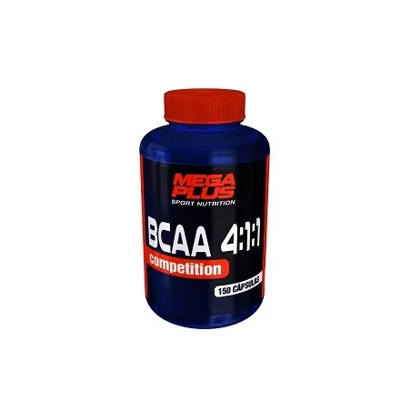 BCAA 4:1:1 COMPETITION 150 CAPSULAS - MEGAPLUS