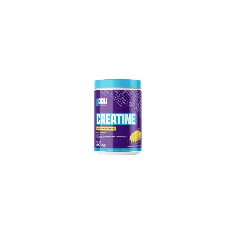 CREATINE MONOHYDRATE + TAURINE 500 G - 6PAK NUTRITION CREATINE MONOHYDRATE + TAURINE 500 G - 6PAK NUTRITION