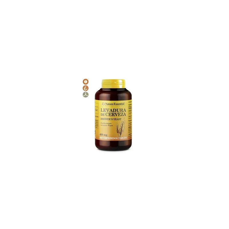 LEVADURA DE CERVEZA 400 MG 800 COMPRIMIDOS - NATURE ESSENTIAL LEVADURA DE CERVEZA 400 MG 800 COMPRIMIDOS - NATURE ESSENTIAL