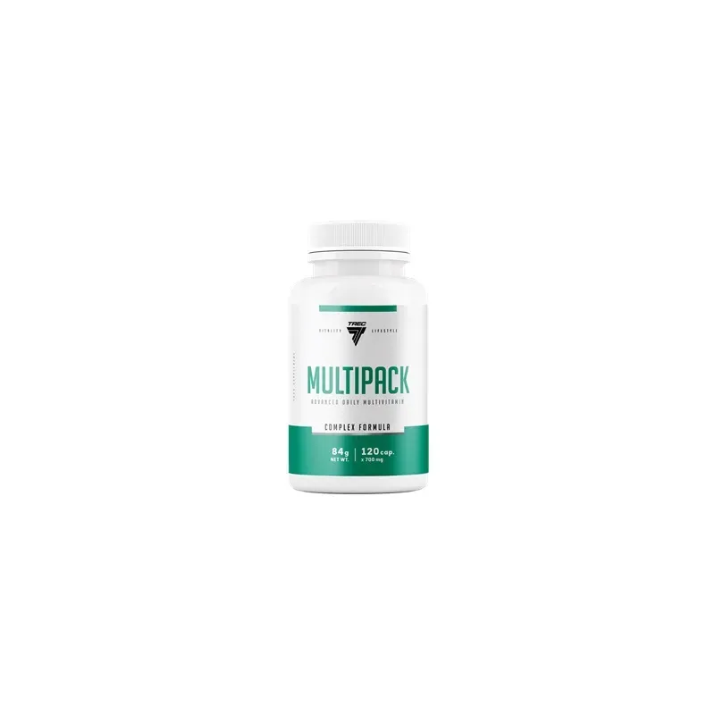 MULTIPACK ADVANCED DAILY MULTIVITAMIN 120 CAPSULAS - TREC NUTRITION MULTIPACK ADVANCED DAILY MULTIVITAMIN 120 CAPSULAS - TREC NUTRITION
