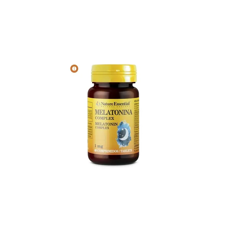 MELATONINA COMPLEX 1 MG 60 COMPRIMIDOS - NATURE ESSENTIAL MELATONINA COMPLEX 1 MG 60 COMPRIMIDOS - NATURE ESSENTIAL